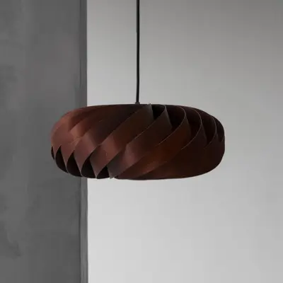 TR5 Taklampa Ø80 Birch Brown Tom Rossau - Vardagsrum - Trä