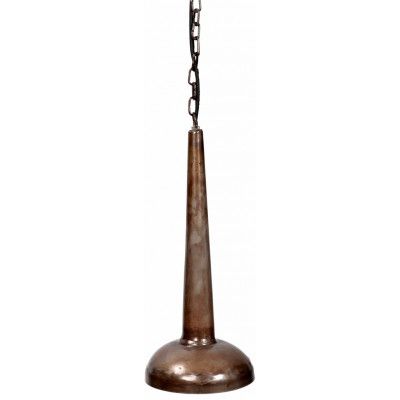 TRADEMARK LIVING taklampa - glänsande järn, liten