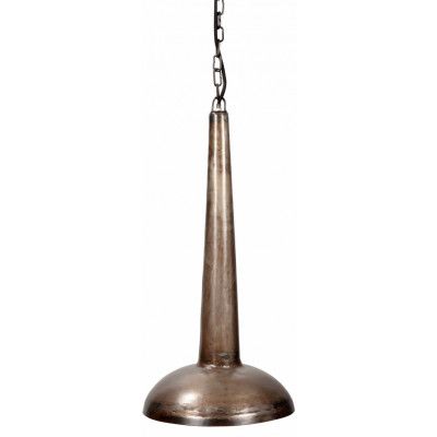 TRADEMARK LIVING taklampa - glänsande järn, stor