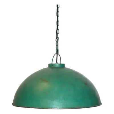 TRADEMARK LIVING taklampa - ljusgrönt järn