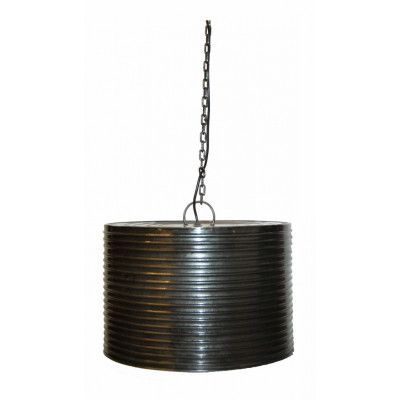 TRADEMARK LIVING taklampa - mörk zink