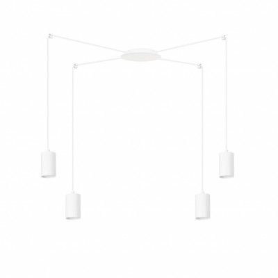 TRAKER 4 Taklampa, Vit