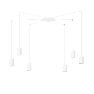 TRAKER 6 Taklampa, Vit