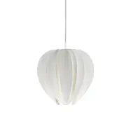 Tulip pendel, mattvit 40cm