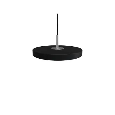 UMAGE - Asteria Taklampa Micro Black/Steel Top