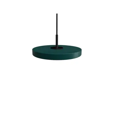 UMAGE - Asteria Taklampa Micro Forest Green/Black Top