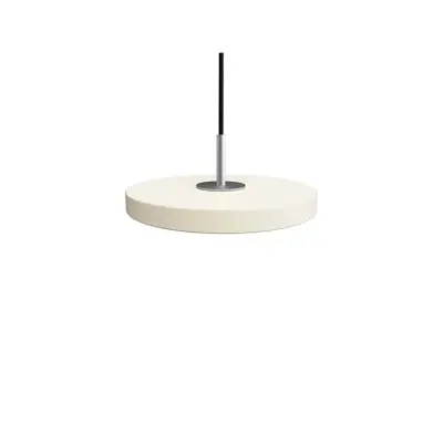 UMAGE - Asteria Taklampa Micro Pearl White/Steel Top