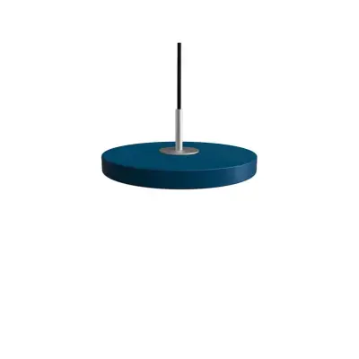 UMAGE - Asteria Taklampa Micro Petrol Blue/Steel Top