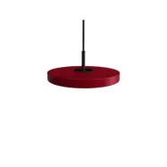 UMAGE - Asteria Taklampa Micro Ruby Red/Black Top