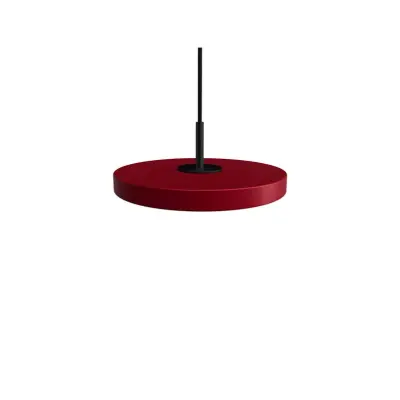UMAGE - Asteria Taklampa Micro Ruby Red/Black Top