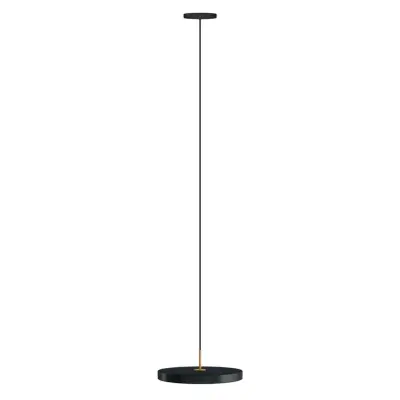UMAGE - Asteria Mini LED-hänglampa, antracit/mässing 31 cm