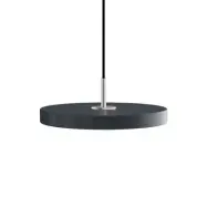 UMAGE - Asteria Taklampa Mini Anthracite/Steel Top