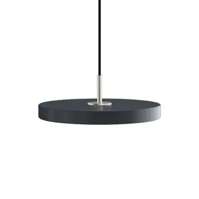 UMAGE - Asteria Taklampa Mini Anthracite/Steel Top