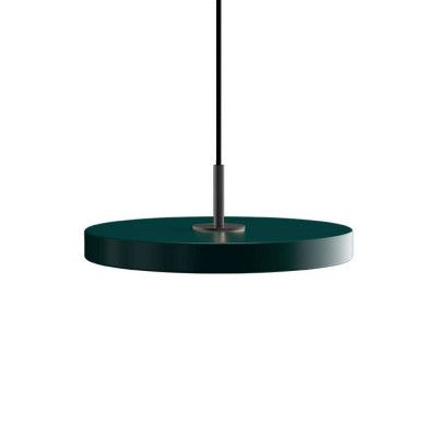 UMAGE - Asteria Taklampa Mini Forest Green/Black Top