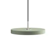 UMAGE - Asteria Taklampa Mini Olive/Steel Top