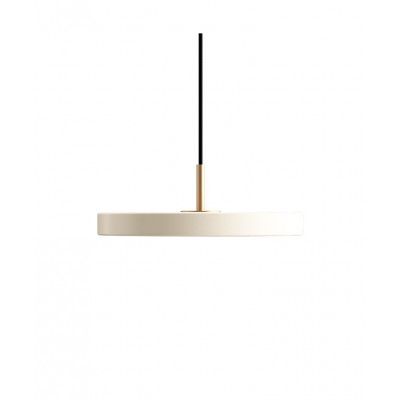 UMAGE - Asteria Mini LED-hänglampa pärlvit/mässing Ø 31 cm