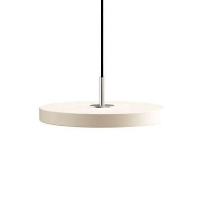 UMAGE - Asteria Taklampa Mini Pearl White/Steel Top