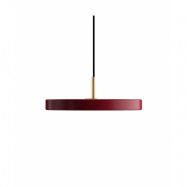 UMAGE - Asteria Mini LED-hänglampa rubinröd/mässing Ø 31 cm