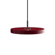UMAGE - Asteria Taklampa Mini Ruby Red/Black Top