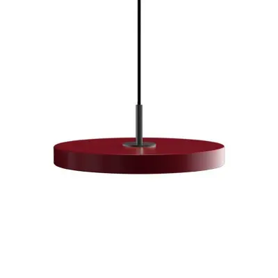 UMAGE - Asteria Taklampa Mini Ruby Red/Black Top