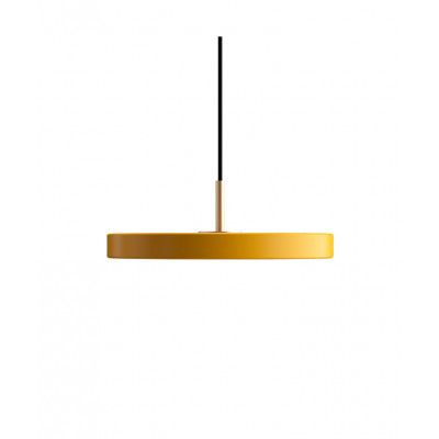 UMAGE - Asteria Mini LED-hänglampa saffransgul/mässing 31 cm