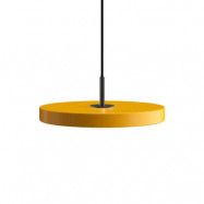 UMAGE - Asteria Taklampa Mini Saffron Yellow/Black Top