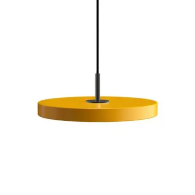 UMAGE - Asteria Taklampa Mini Saffron Yellow/Black Top