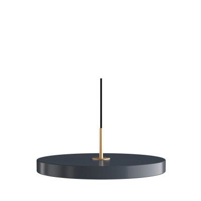 UMAGE - Asteria Plus Taklampa Medium Anthracite Grey/Brass