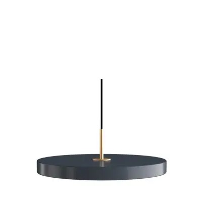 UMAGE - Asteria Plus Taklampa Medium Anthracite Grey/Brass