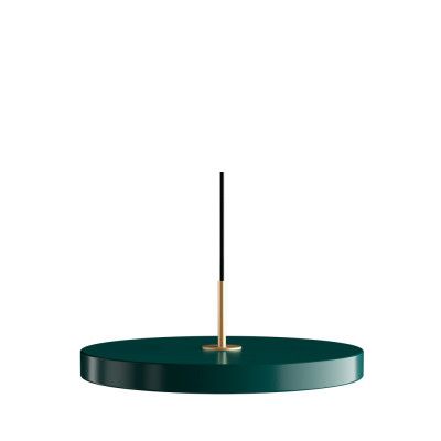 UMAGE - Asteria Plus Taklampa Medium Forest Green/Brass