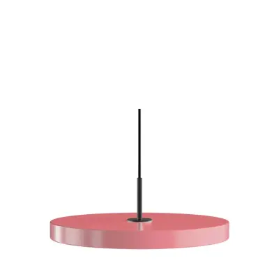 UMAGE - Asteria Plus hänglampa, Ø 43 cm, ljusrosa/svart