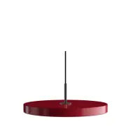 UMAGE - Asteria Plus Taklampa Medium Ruby Red/Black Top