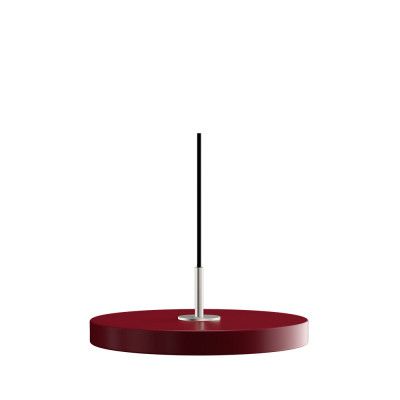 UMAGE - Asteria Plus Taklampa Mini Ruby Red/Steel Top