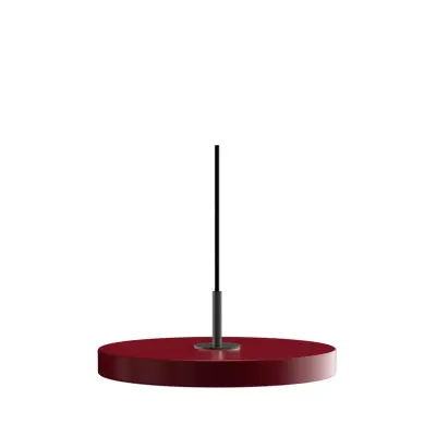 UMAGE - Asteria Plus Taklampa Mini Ruby Red/Black Top