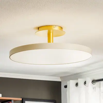 Asteria Up taklampa Pearl White – UMAGE Asteria Up Large - Vardagsrum - Design - Metall - Med avstånd