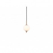 UMAGE - Audrey 1 Taklampa Plated Brass/White Opal