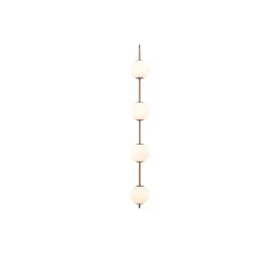 UMAGE - Audrey 4 Taklampa Brass/White Opal