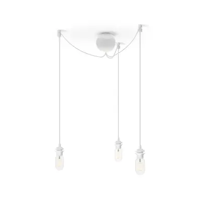 UMAGE - Cannonball Cluster 3 Sockets Vit