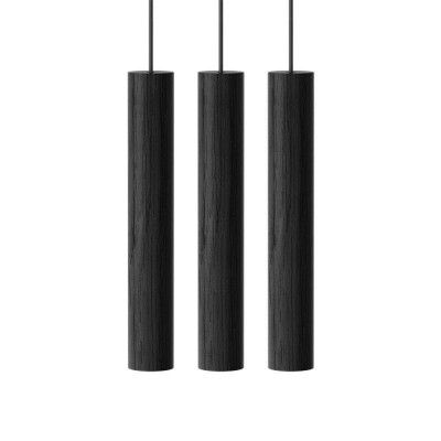 UMAGE - Chimes Cluster 3 Taklampa Black