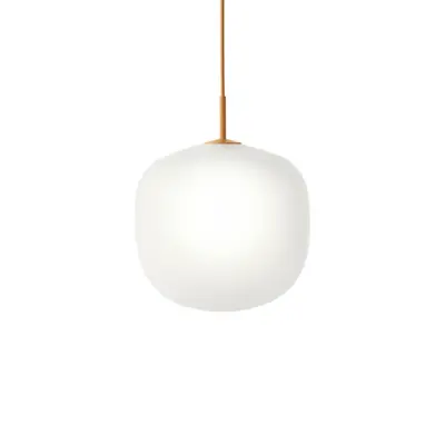 Muuto - Rime Taklampa Ø37 White/Orange