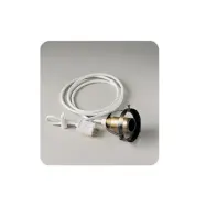 Upphäng E14 antik/vit, 140cm