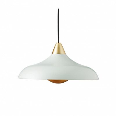 Urban Wide Pendant , Matt Misty Green