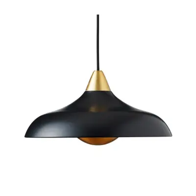 URBAN WIDE PENDANT, Matt Real Black