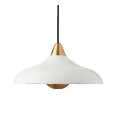 Urban Wide Pendant , Matt Whisper White