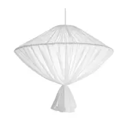 Vallentuna Armatur&Skärmateljé Taklampa Viktoria, Vit 70cm