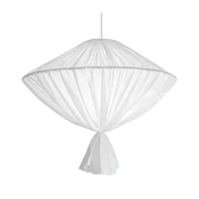 Vallentuna Armatur&Skärmateljé Taklampa Viktoria, Vit 70cm