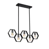 VENTURE DESIGN Queen B taklampa - svart järn