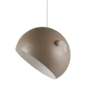 VENTURE DESIGN Tubbie taklampa - naturl trä och beige järn
