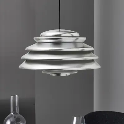 Verpan - Hive Taklampa Polished Aluminium