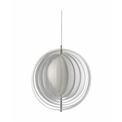 Verpan - Moon Taklampa Ø44,5 Vit